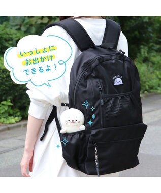 Mother garden しろたん ついてきちゃうしろたん 《にっこりついたん》マスコットキーホルダー にっこりついたん