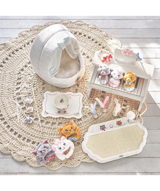 PET PARADISE ディズニー  ３兄弟 爪とぎプレート オフホワイト