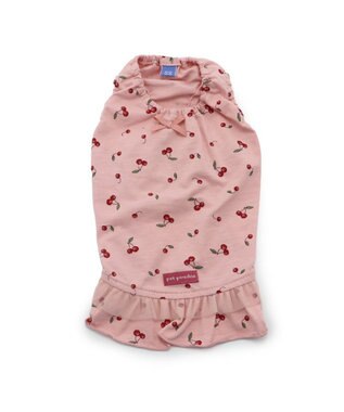 PET PARADISE ペットパラダイス タンクトップ  チェリー柄 【小型犬】 ピンク（淡）