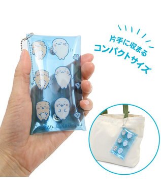 Mother garden しろたん クリアマルチケース 【単品】 しろたん＆らっこいぬ柄