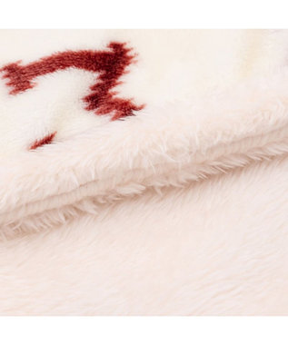 PET PARADISE ディズニー ミッキーマウス 着る毛布 《ニット柄》 小型犬 ホワイト×レッド