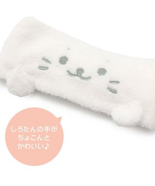 Mother garden しろたん ヘアバンド 顔ぼん 白