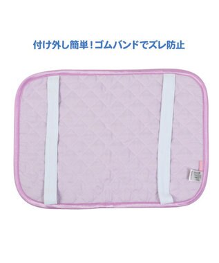 Mother garden マザーガーデン ユニコーン クール枕パッド 35×50cm ポップ柄 ピンク（濃）