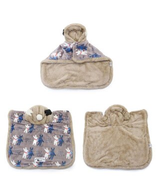 PET PARADISE リサとガスパール 着る毛布 《であい柄》 小型犬 であい柄