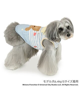PET PARADISE ミニオン ティム エコメイド マリン タンクトップ 小型犬 ブルー