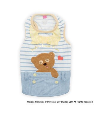 PET PARADISE ミニオン ティム エコメイド マリン タンクトップ 小型犬 ブルー