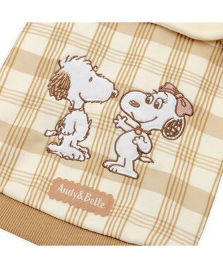 PET PARADISE スヌーピー  シブリングス トレーナー 《ブラウン》 小型犬 ライトブラウン