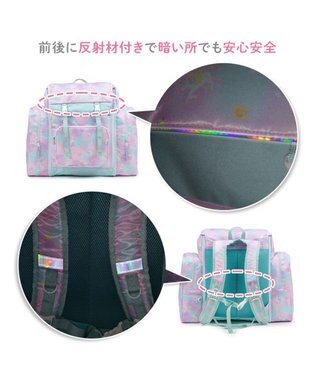 Mother garden マザーガーデン ユニコーン トラベル リュック 《コットンキャンディ柄》 コットンキャンディ柄