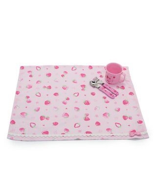 Mother garden マザーガーデン 野いちご ランチマット 《スケッチ柄》  50×40cm スケッチ柄