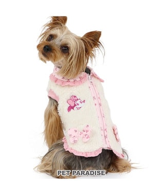  ディズニー ミニーマウス ジップベスト 《ピンク》 小型犬