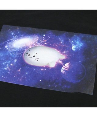 Mother garden しろたん Tシャツ 半袖  《宇宙》 ユニセックス 宇宙柄