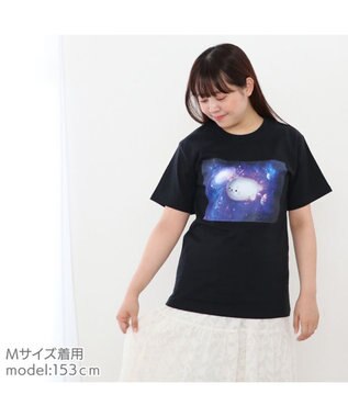 しろたん Tシャツ 半袖 《宇宙》 ユニセックス / Mother garden