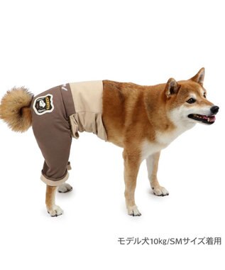 PET PARADISE スヌーピー カレッジ マナーパンツ 中型犬 大型犬 ブラウン