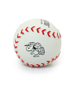 PET PARADISE スヌーピー 野球 ラテックストイ 小型犬 超小型犬 ホワイト