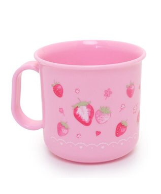 Mother garden マザーガーデン 野いちご プラ耐熱コップ 《スケッチ柄》 スケッチ柄