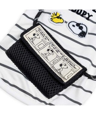 PET PARADISE スヌーピー エコメイド タンクトップ 《サコッシュ付き》 小型犬 ホワイト×ブラック