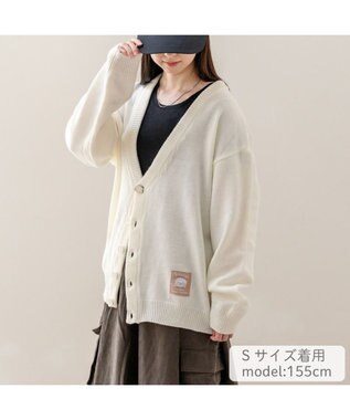Mother garden しろたん ホワイトカーディガン ユニセックス オフホワイト