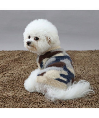 PET PARADISE ペットパラダイス マーブルシャギーニット  小型犬 マルチ