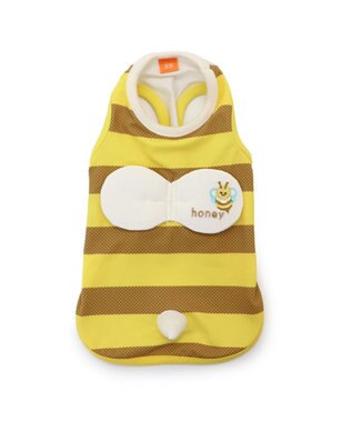 PET PARADISE 犬の服 春夏 ひんやり クール 接触冷感 虫除け はちタンクトップ 【中型犬】【大型犬】 黄