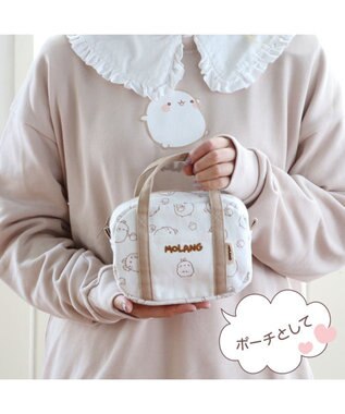 マザーガーデン MOLANG モラン キャンバス 手提げポーチ