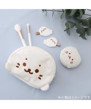 Mother garden しろたん らむね ふわふわ ポーチ  【単品】 しろたん