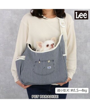 Lee ロゴ メッシュ スリング キャリーバッグ M 小型犬 約4～8