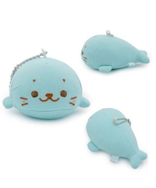Mother garden しろたん クール キーホルダー 《ミントブルー》 単品 ミントブルー