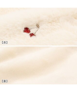 PET PARADISE ペットパラダイス チェリー ポンチョ 《ホワイト》 小型犬 オフホワイト