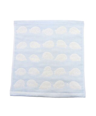 Mother garden しろたん いっぱい柄 6重ガーゼ ハンドタオル ハンドタオル