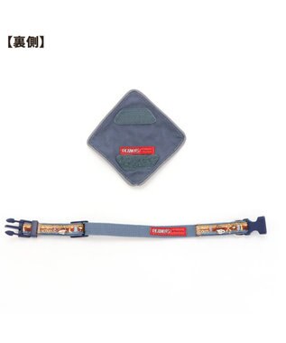PET PARADISE スヌーピー 首輪 ビーグルスカウト柄 反射付き【3S】 小型犬 グレー