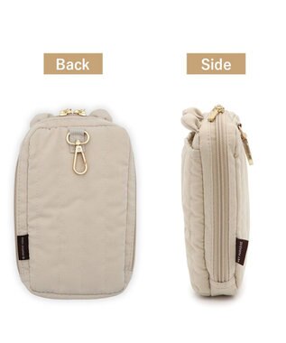 PET PARADISE ペットパラダイス くまちゃん キルトポーチ ブラウン