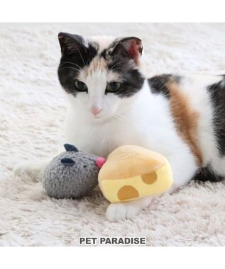PET PARADISE 猫 おもちゃ ネズミ くま ぶるぶるトイ ねずみ