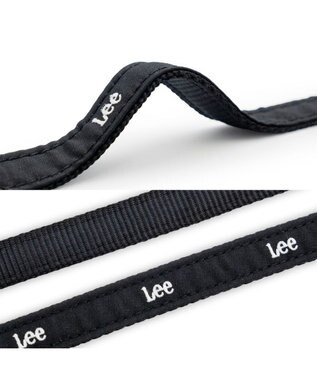 PET PARADISE Lee バンダナ ハーネス＆リード ３Ｓ グレー×ブラック