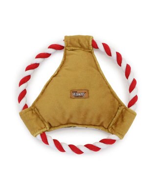 PET PARADISE スヌーピー ロープフリスビー トイ レッド