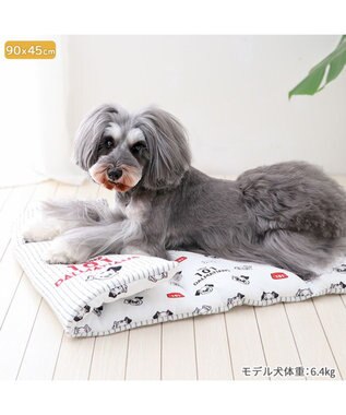 PET PARADISE ディズニー 101匹わんちゃん クールロールマット 小型犬 白～オフホワイト