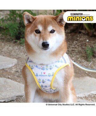 PET PARADISE 犬 ハーネス ミニオン メッシュ ベスト ハーネス 【ＳＭ】 黄