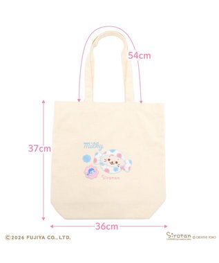 Mother garden しろたん ミルキー ビッグトートバッグ Peko×しろたん 0