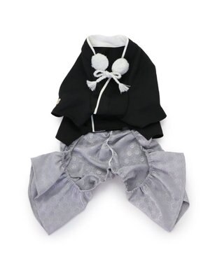 PET PARADISE ペットパラダイス 金糸紋付き袴 中型犬 大型犬 黒