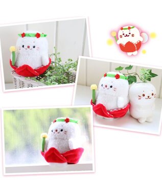 Mother garden しろたん お座り ちびマスコット 《お花の妖精 チューリップたん》 14cm -