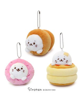 Mother garden しろたん はまったキーホルダー 《ドーナツ》 単品 ドーナツ