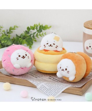 Mother garden しろたん はまったキーホルダー 《ドーナツ》 単品 ドーナツ