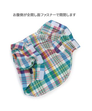 PET PARADISE J.PRESS マドラスチェック シャツ 小型犬 マルチカラー