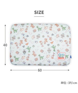 PET PARADISE ディズニー トイ・ストーリー もちっと クール マット Ｓ  《総柄》 ライトブルー