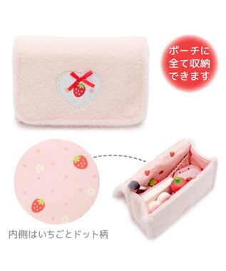 Mother garden マザーガーデン メイク ポーチセット 《いちごドット》 いちご ドット