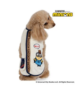 PET PARADISE ミニオン ボブ ワッペン 背中開き ベスト 小型犬