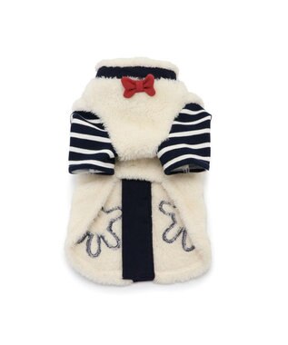 PET PARADISE ディズニー ミッキー 重ね着風ベスト 小型犬 ベージュ