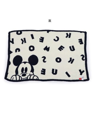 ディズニー ミッキーマウス 遠赤外線 ブランケット 《ロゴ柄