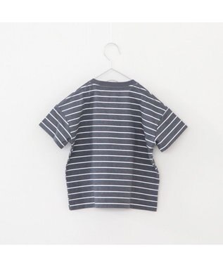 Mother garden しろたん ボーダー柄Ｔシャツ 半袖 《黒色》 キッズサイズ 100 120 140cm 黒