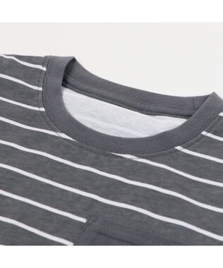 Mother garden しろたん ボーダー柄Ｔシャツ 半袖 《黒色》 キッズサイズ 100 120 140cm 黒