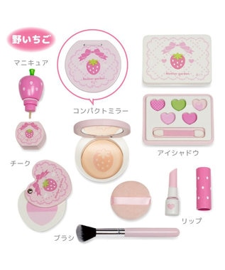 Mother garden 野いちご メイクポーチセット 2024 ピンク